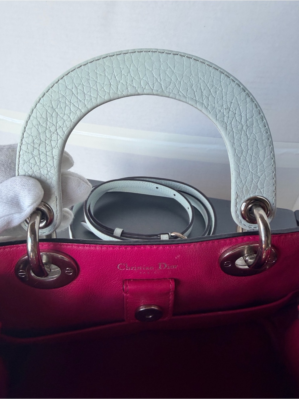 Diorissimo small leather tote - Picture 12 of 14